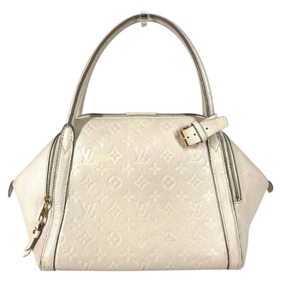 Louis Vuitton Handbag Marais MM Monogram Empreinte Leather Neige White — view 2
