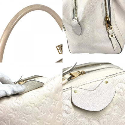 Louis Vuitton Handbag Marais MM Monogram Empreinte Leather Neige White — view 8