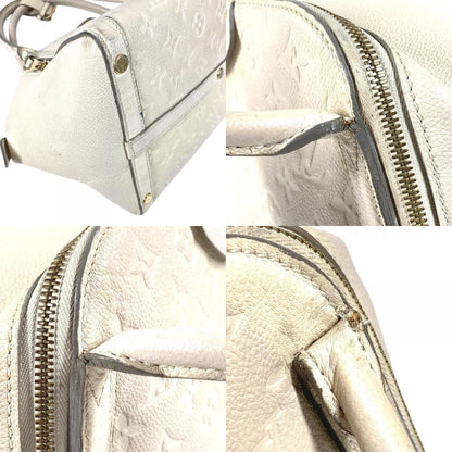 Louis Vuitton Handbag Marais MM Monogram Empreinte Leather Neige White — view 7