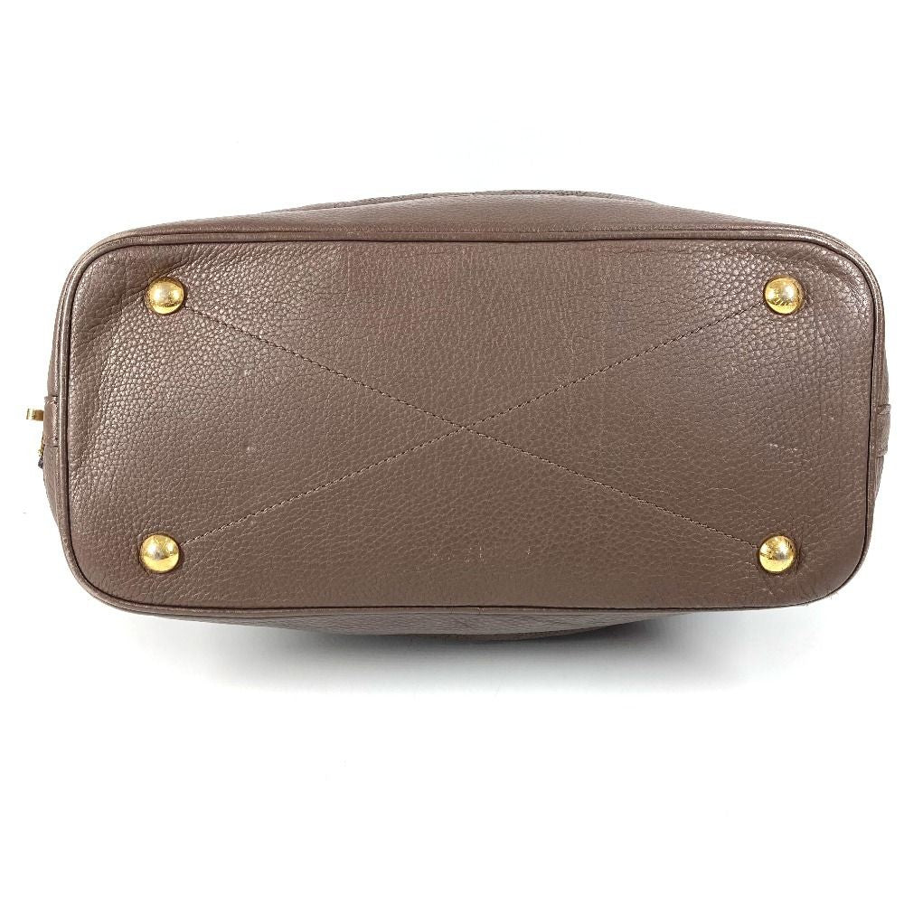 Louis Vuitton Handbag Stella PM Monogram Mahina Leather Brown — view 5