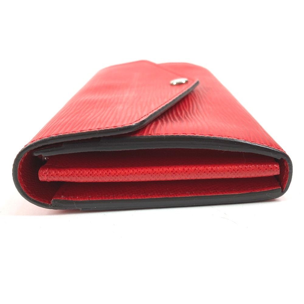 Louis Vuitton Wallet Portefeuille Sarah Epi Leather Coquelicot Red — view 4