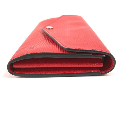 Louis Vuitton Wallet Portefeuille Sarah Epi Leather Coquelicot Red — view 3