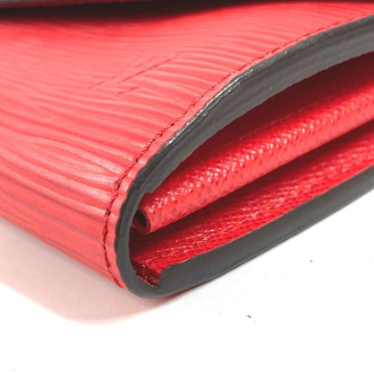 Louis Vuitton Wallet Portefeuille Sarah Epi Leather Coquelicot Red — view 6