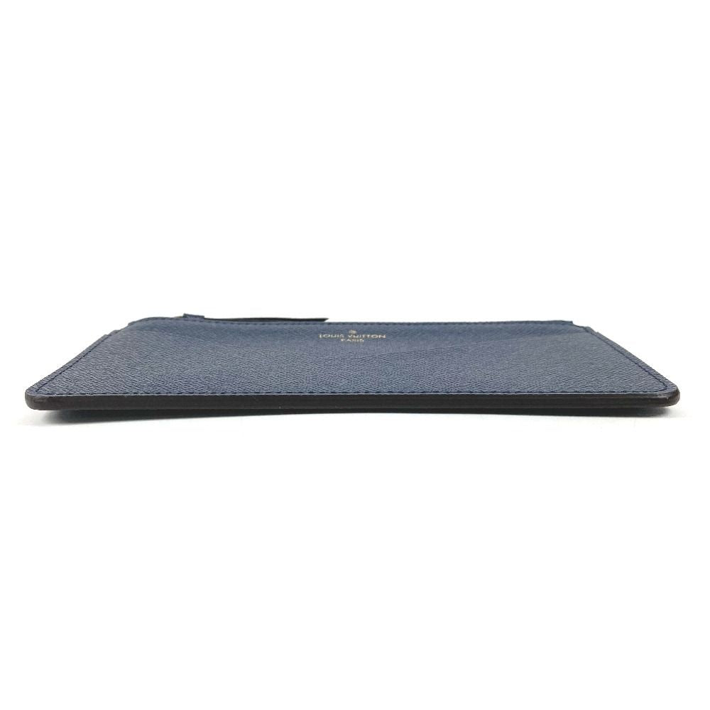 Louis Vuitton Coin Case Mourtefeuille Jeanne Only Leather Navy — view 5