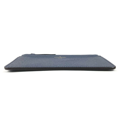 Louis Vuitton Coin Case Mourtefeuille Jeanne Only Leather Navy — view 5