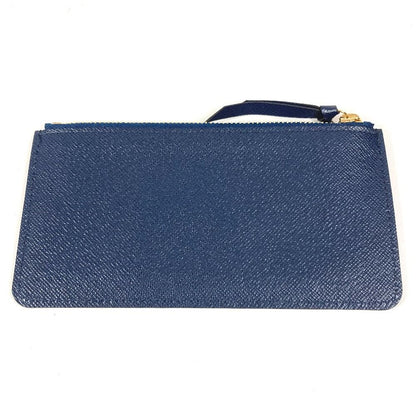 Louis Vuitton Coin Case Mourtefeuille Jeanne Only Leather Navy — view 2