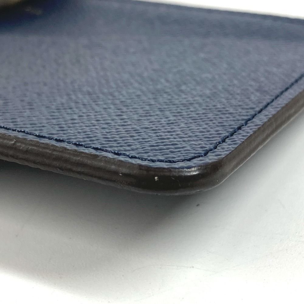 Louis Vuitton Coin Case Mourtefeuille Jeanne Only Leather Navy — view 6