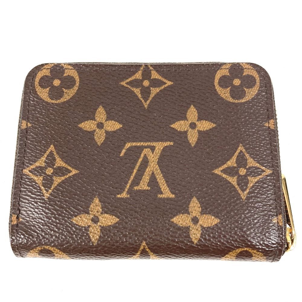Louis Vuitton Coin Case Zippy Purse Monogram Canvas Brown — view 2