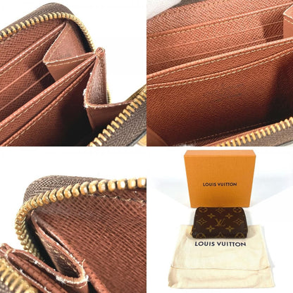 Louis Vuitton Coin Case Zippy Purse Monogram Canvas Brown — view 9