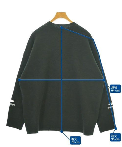 Balenciaga Knit Sweater Black — view 6