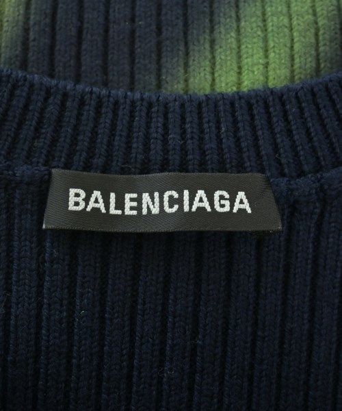 Balenciaga Knit Sweater Navy — view 3
