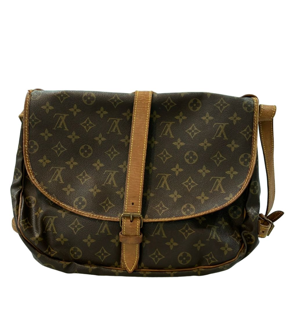 Louis Vuitton Shoulder Bag Saumur 35 Monogram LadyLouis — view 2