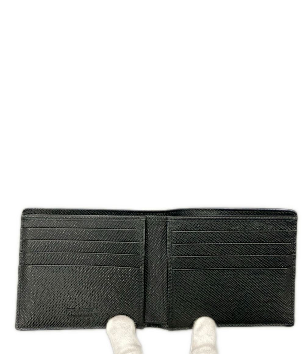 Prada Wallet Saffiano Wallets Blue — view 5