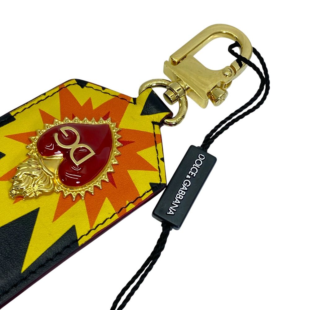 Dolce & Gabbana Bag Strap Black Gold Studs Heart & Replacement Customized — view 2