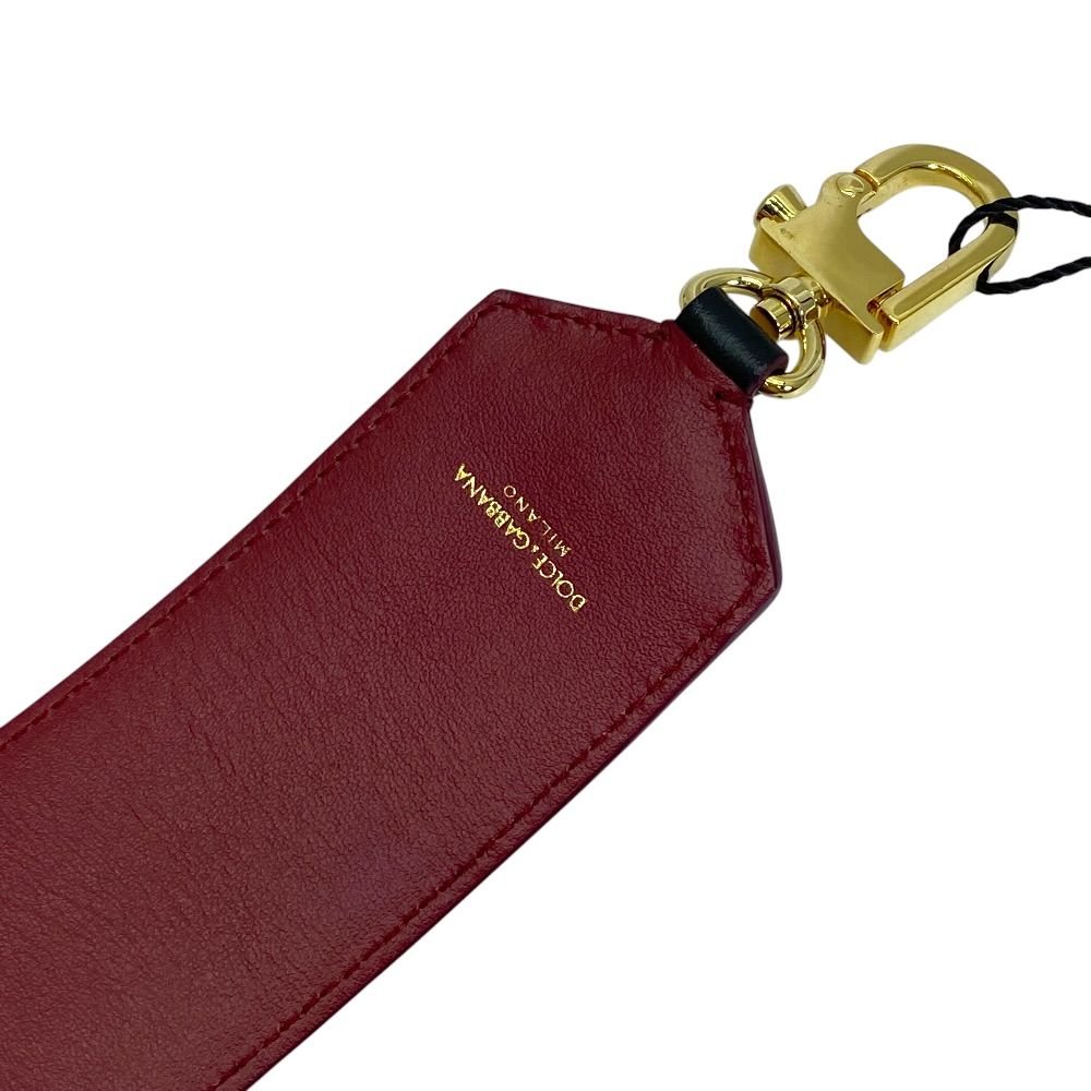Dolce & Gabbana Bag Strap Black Gold Studs Heart & Replacement Customized — view 6