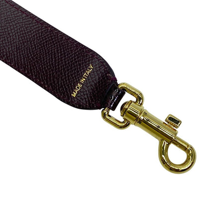 Dolce & Gabbana Bag Strap Purple Gold Heart & Replacement Customized Arrangement — view 7