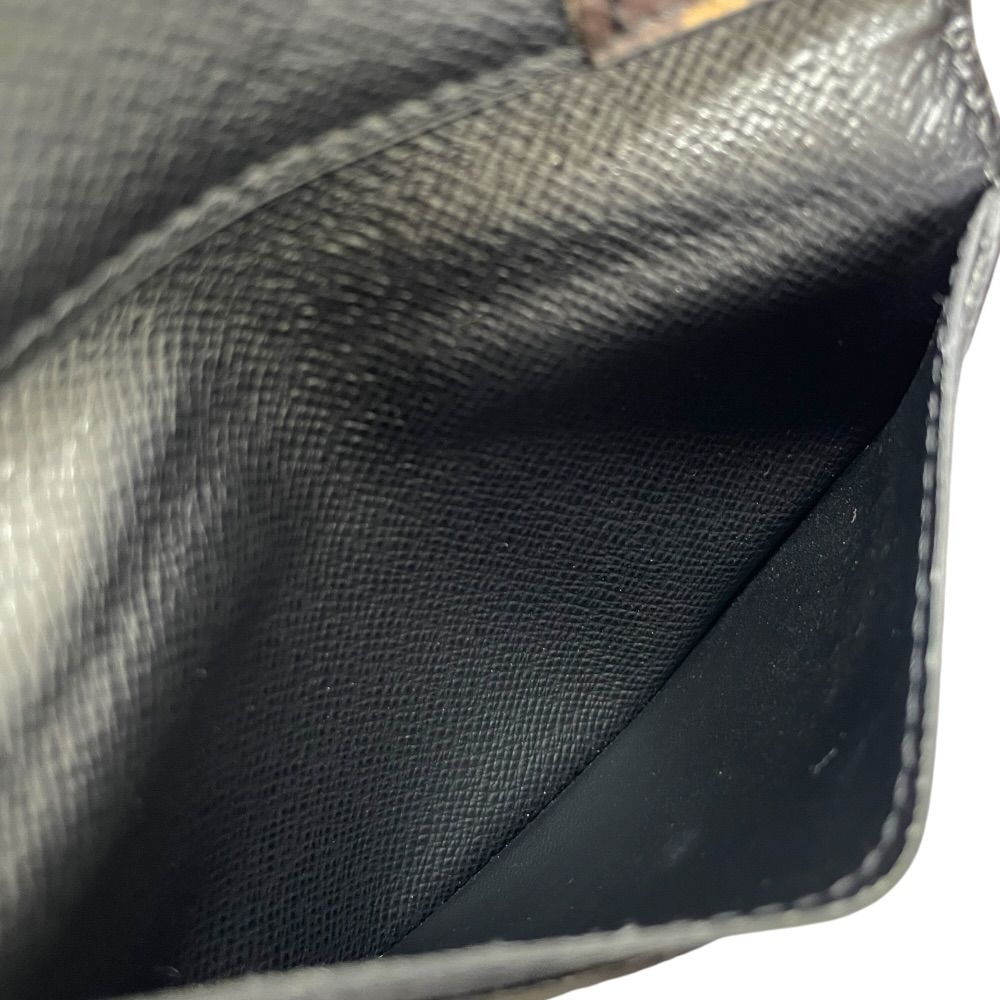 Louis Vuitton Card Case Monogram Macassar Organizer de Poche Business Holder — view 7