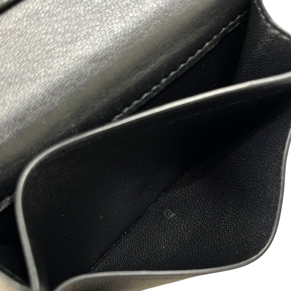 Tiffany & Co Vertical Fold Card Case Business Holder Regular Era Bifold Leather — view 8