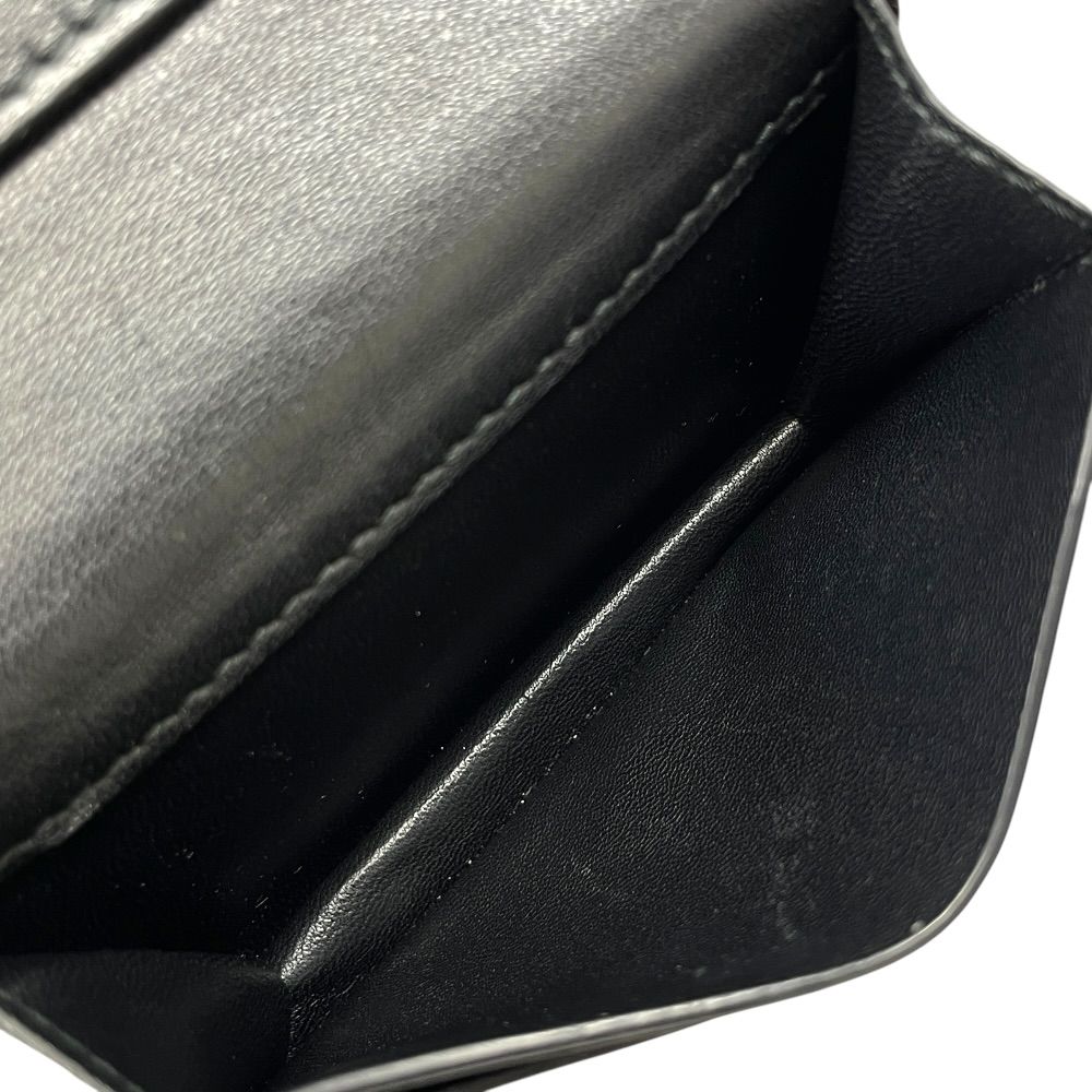 Tiffany & Co Vertical Fold Card Case Business Holder Regular Era Bifold Leather — view 7