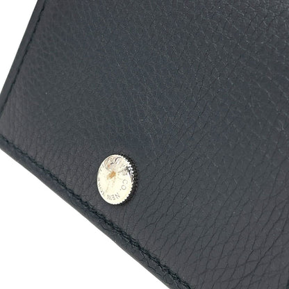 Tiffany & Co Vertical Fold Card Case Business Holder Regular Era Bifold Leather — view 5