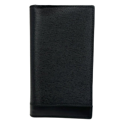 Bvlgari Serpenti Scalierman Bifold Wallet Leather Black Simple Daily Use — view 2
