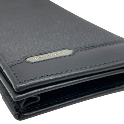 Bvlgari Serpenti Scalierman Bifold Wallet Leather Black Simple Daily Use — view 3