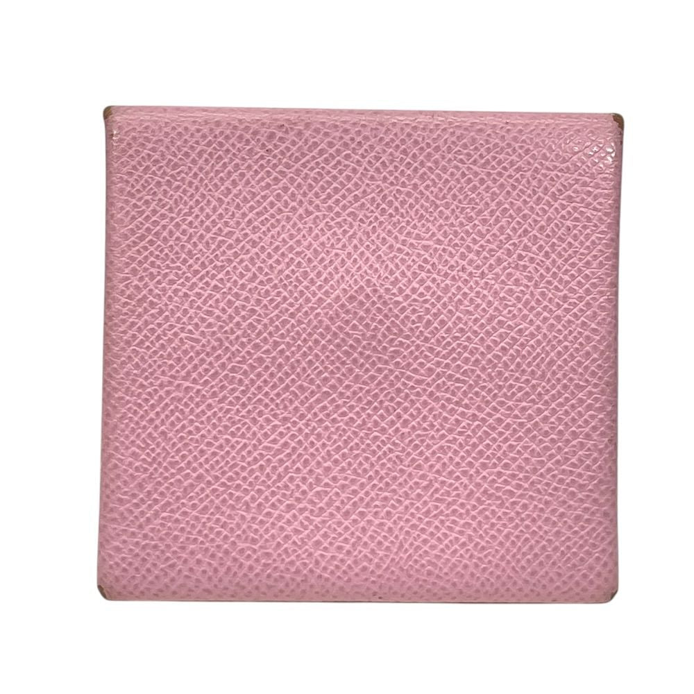 Hermes Bastia Coin Purse Leather Pink — view 2