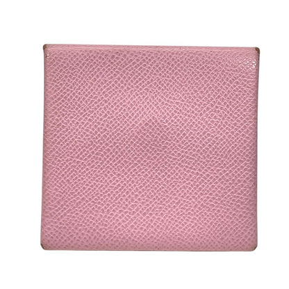 Hermes Bastia Coin Purse Leather Pink — view 2