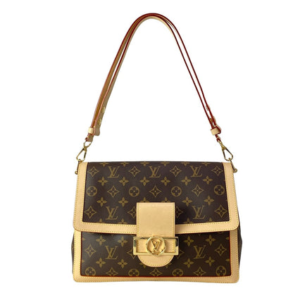 Louis Vuitton Shoulder Bag Monogram Dauphine Soft GM