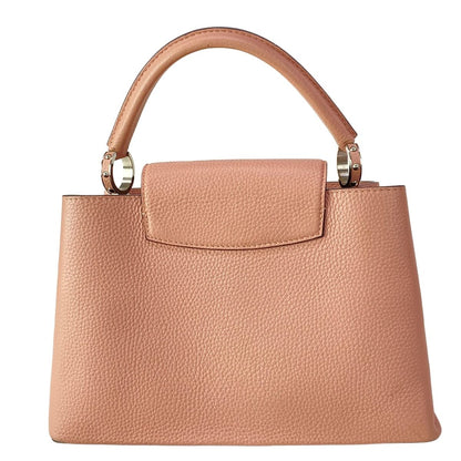 Louis Vuitton Handbag Capucines MM Magnolia Leather Cowhide — view 3