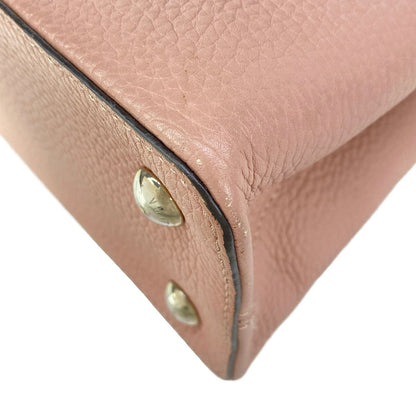 Louis Vuitton Handbag Capucines MM Magnolia Leather Cowhide — view 8