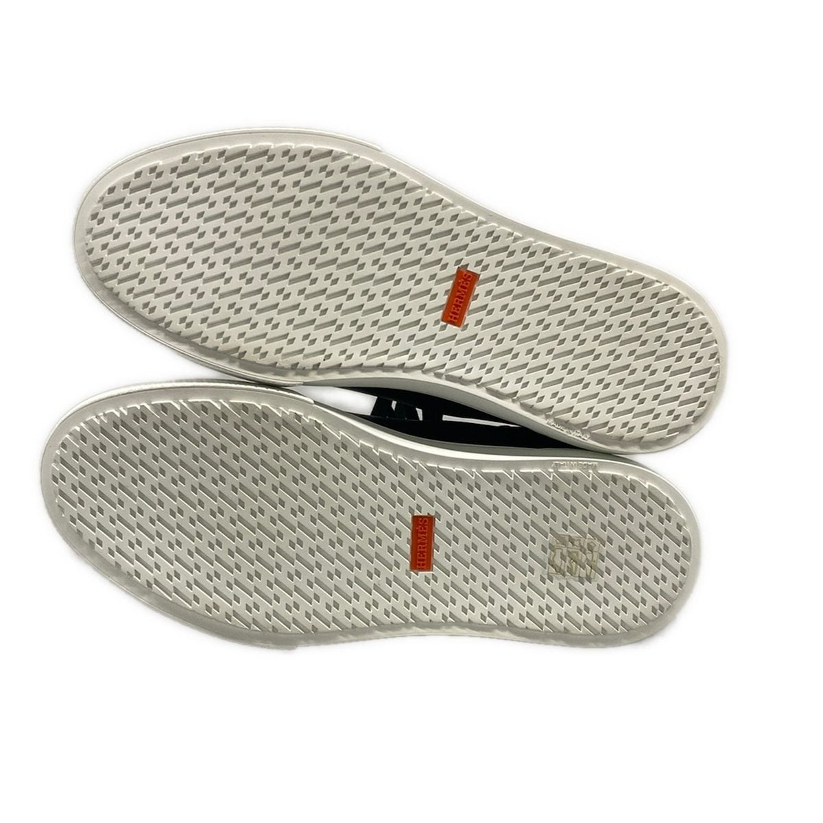 Hermes Sneakers 42.5 Daydream Black Kelly Silver High Cut Leather — view 8