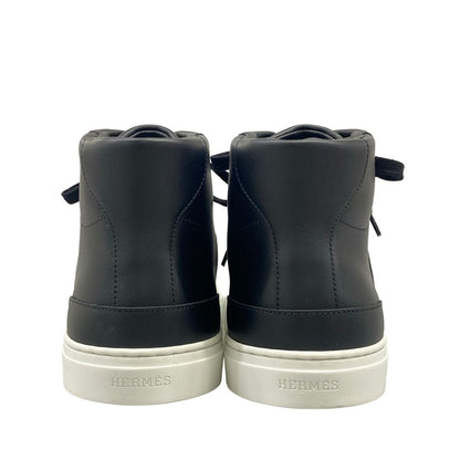 Hermes Sneakers 42.5 Daydream Black Kelly Silver High Cut Leather — view 6