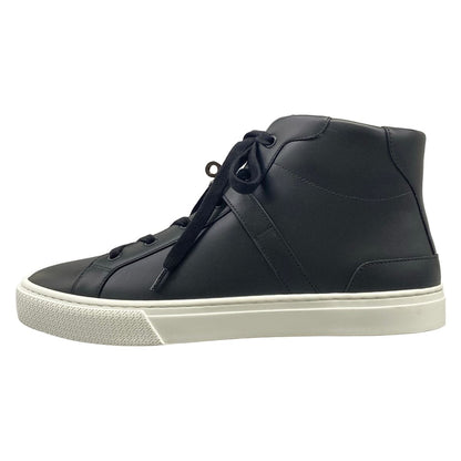 Hermes Sneakers 42.5 Daydream Black Kelly Silver High Cut Leather