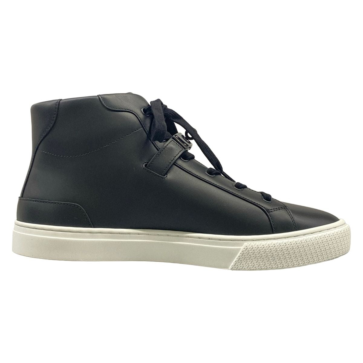Hermes Sneakers 42.5 Daydream Black Kelly Silver High Cut Leather — view 2