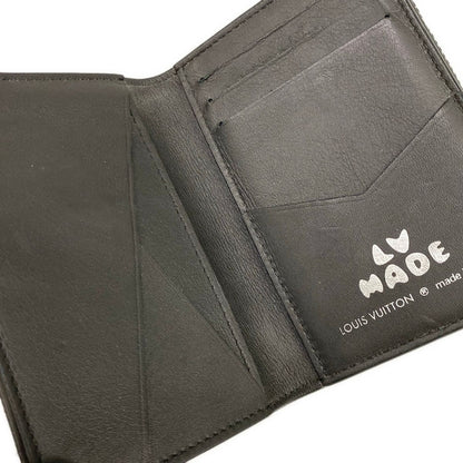 Louis Vuitton Card Case LV 2 Organizer de Poche Noir Leather Cowhide — view 3