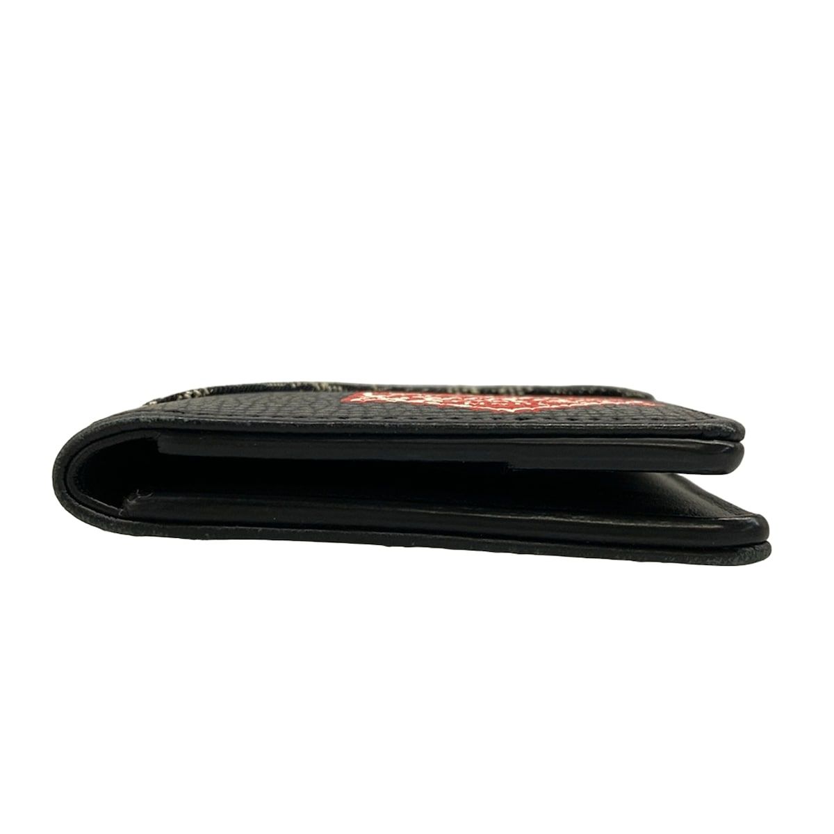 Louis Vuitton Card Case LV 2 Organizer de Poche Noir Leather Cowhide — view 8