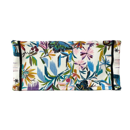 Dior Tote Book Vintage Small White Blue Multi — view 5