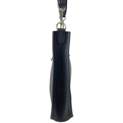 Hermes Shoulder Bag Evelyne TPM Amazon Black Silver — view 4