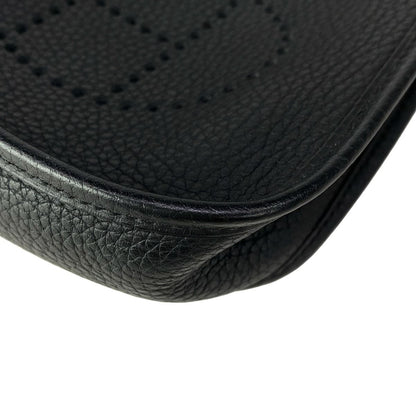 Hermes Shoulder Bag Evelyne TPM Amazon Black Silver — view 6