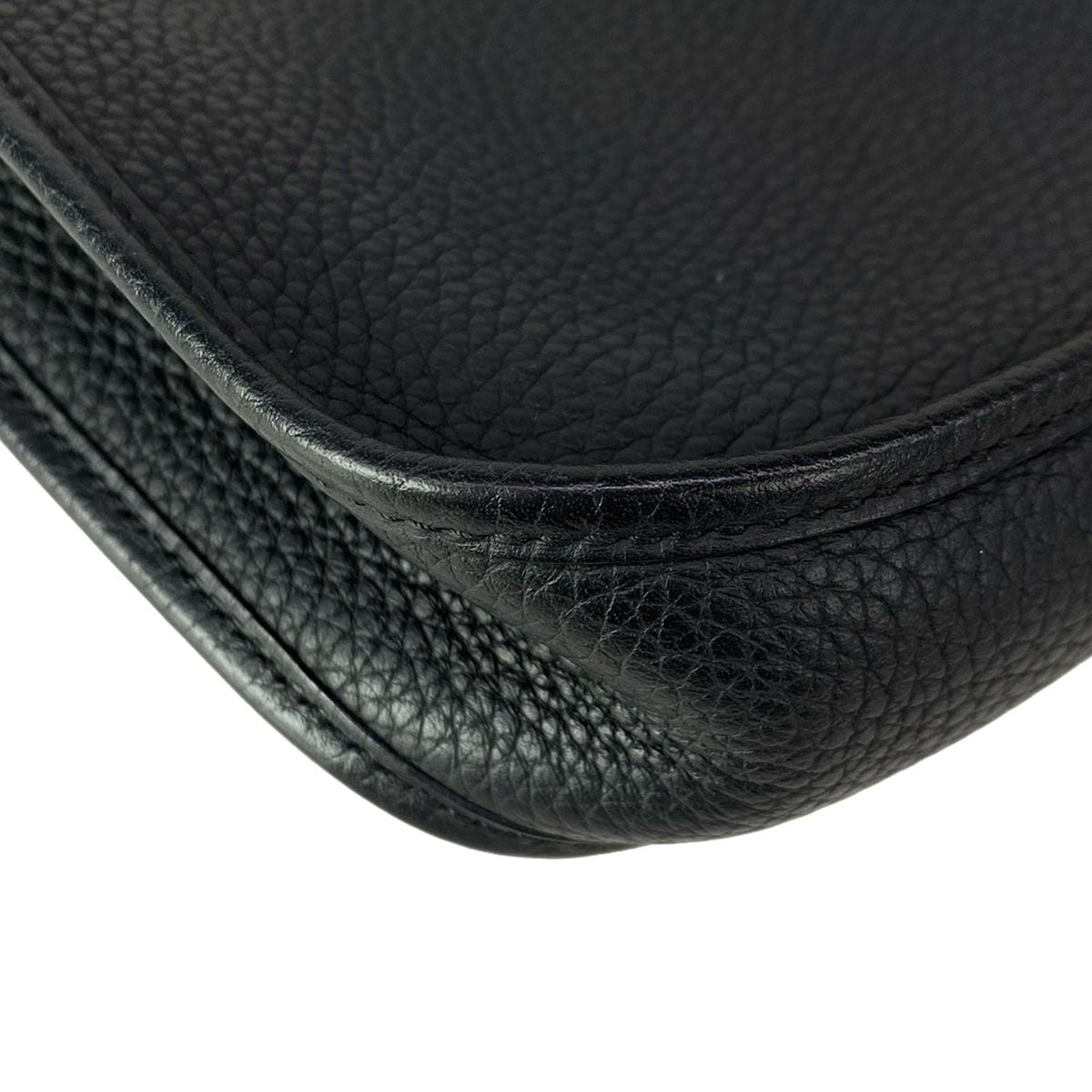 Hermes Shoulder Bag Evelyne TPM Amazon Black Silver — view 9