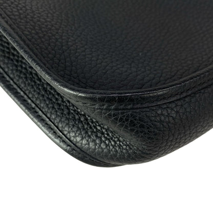 Hermes Shoulder Bag Evelyne TPM Amazon Black Silver — view 9
