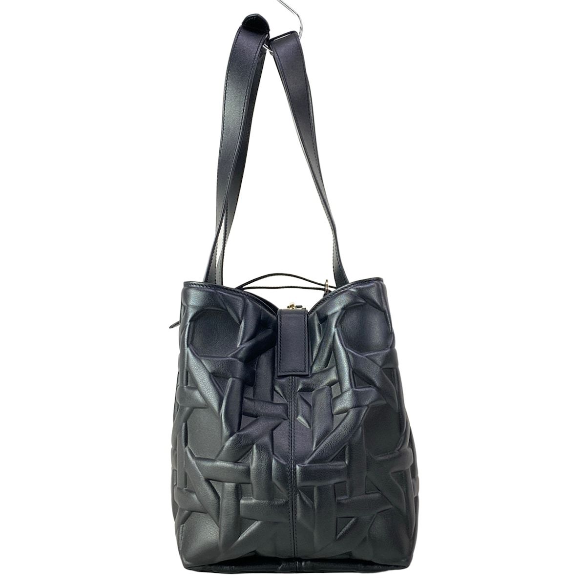 Dior Tote Toujour Black Graphic Cannage — view 4
