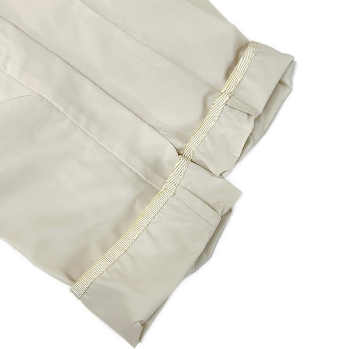 Moncler Coat 0 XS Anthemis Ivory Long Sleeve Zip Up Hood Removable Spring Autumn — view 8