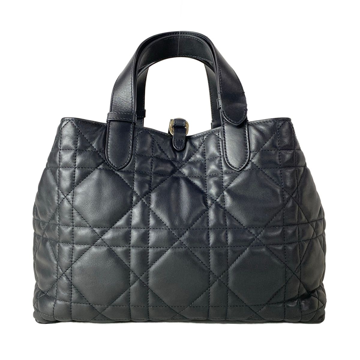 Dior Tote Toujour Black Macro Cannage — view 3