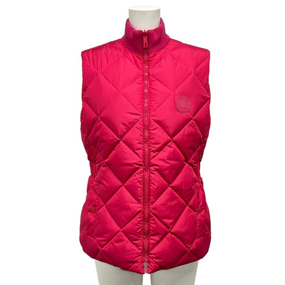Hermes Down Jacket Vest 40 M Pink Yellow Multi la Promenade du Matin Reversible — view 3