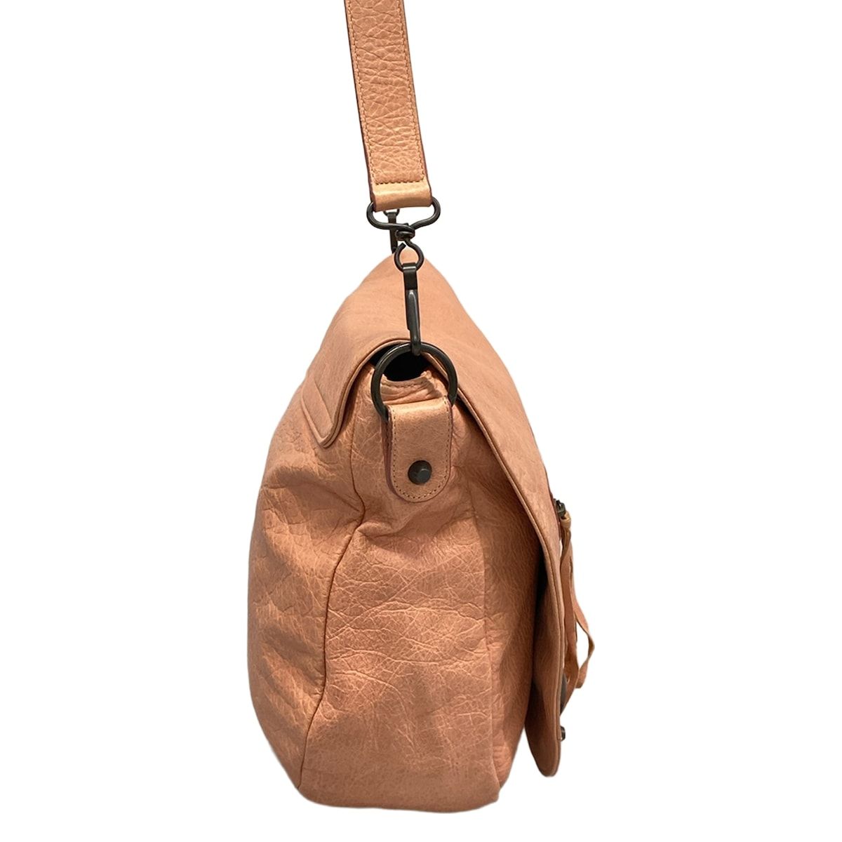 Balenciaga Shoulder Bag the Volk Pink Removable Strap Leather — view 2