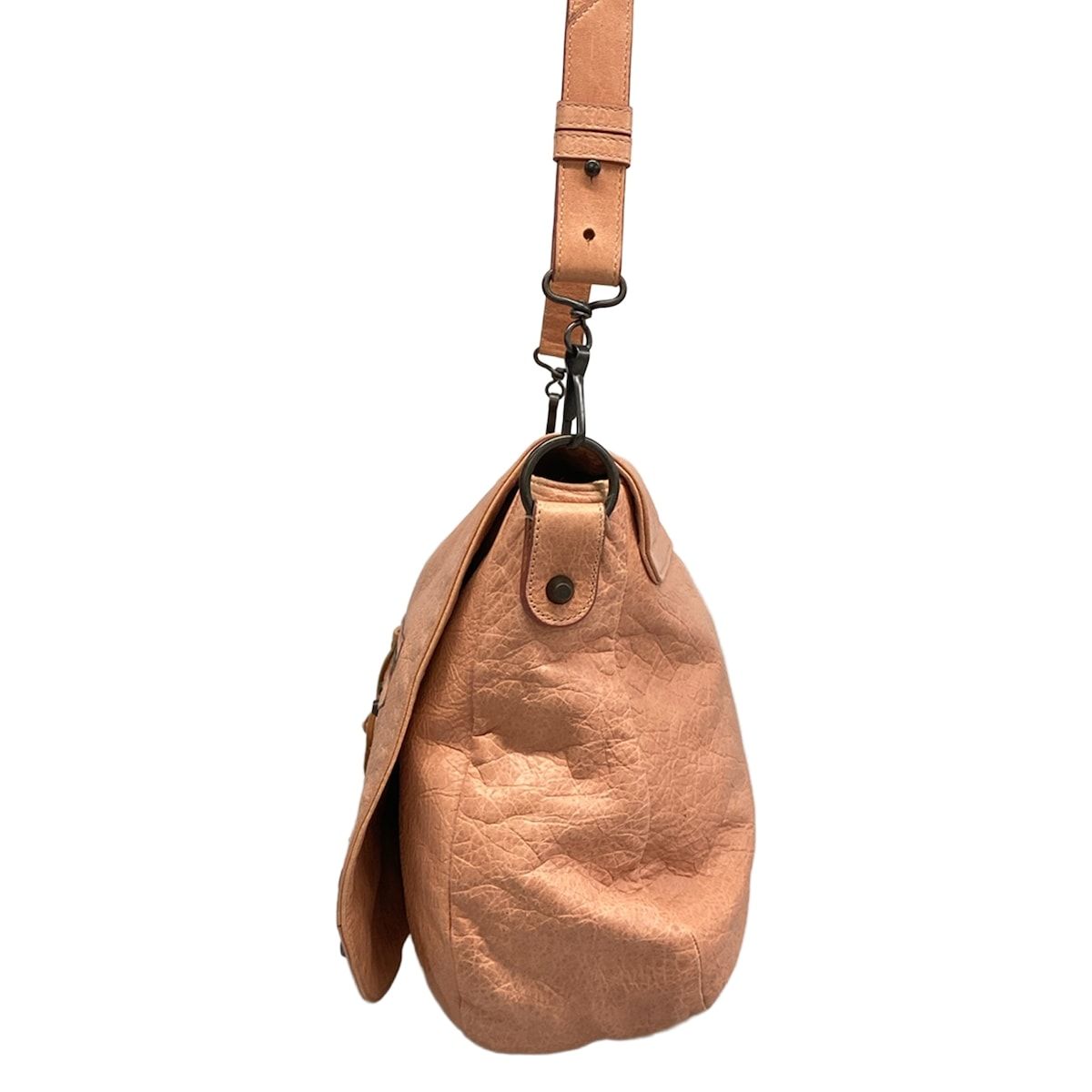 Balenciaga Shoulder Bag the Volk Pink Removable Strap Leather — view 4