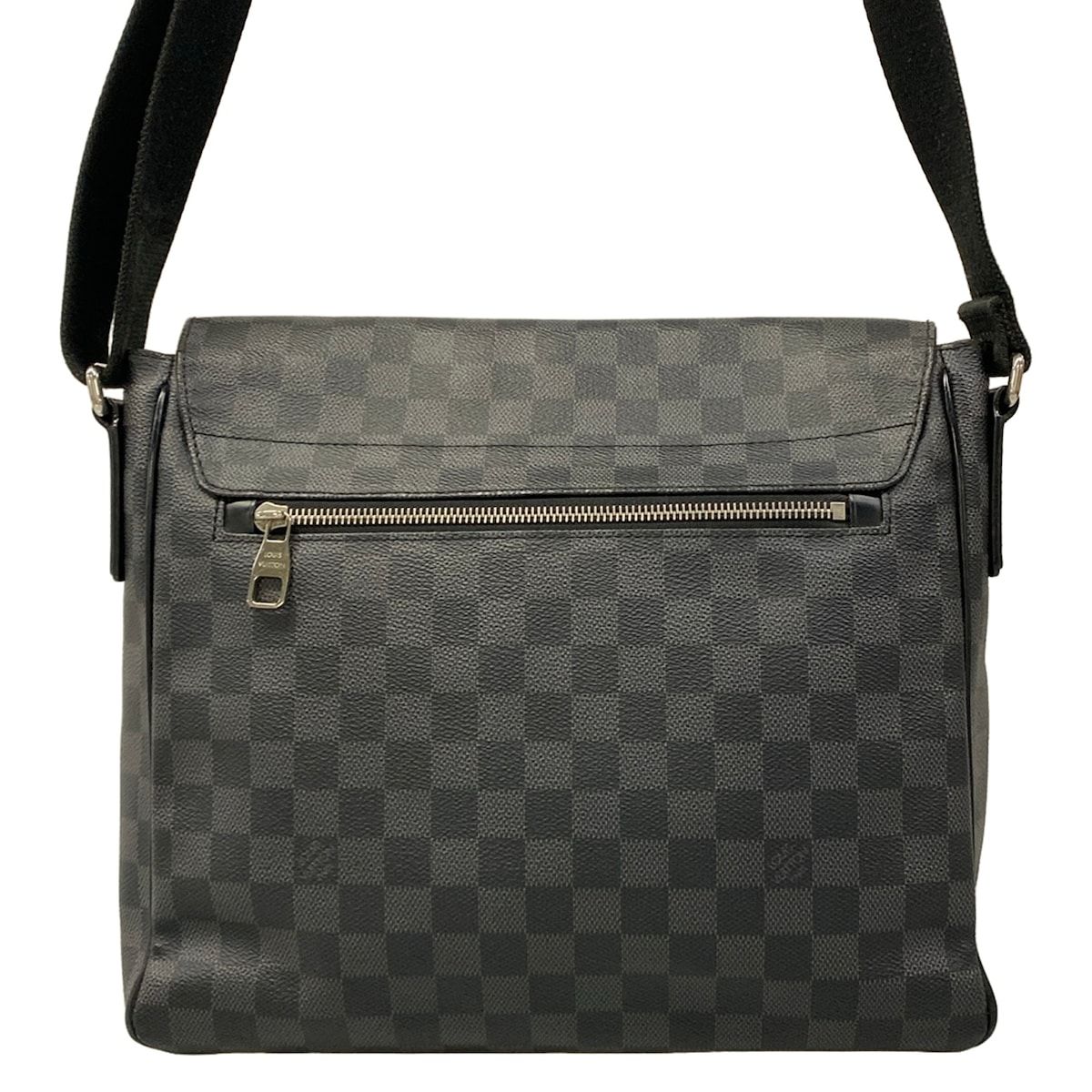 Louis Vuitton Shoulder Bag Damier Graphite District MM — view 3
