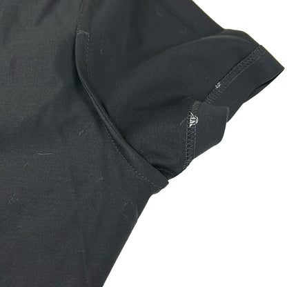 Hermes Short Sleeve T-Shirt 40 M Black White Crew Neck Anno Finesse Cotton — view 9